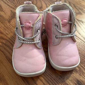 Pink Ugg booties